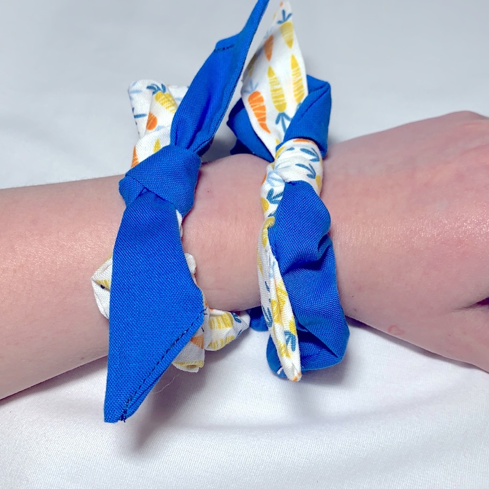 Scrunchies with bows!!